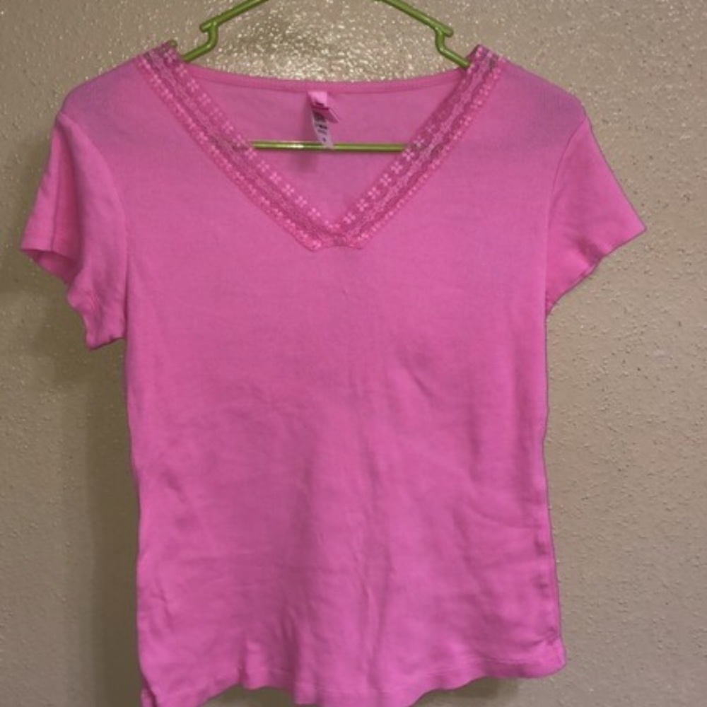 Casual Pink Tee